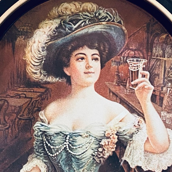 🌟HP🌟VTG 1970s Pepsi Cola Gibson Girl Metal Serving Tray/Wall Hanging by Fabc… - Picture 3 of 8